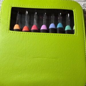 Vibrant Crochet Hook Set with Case